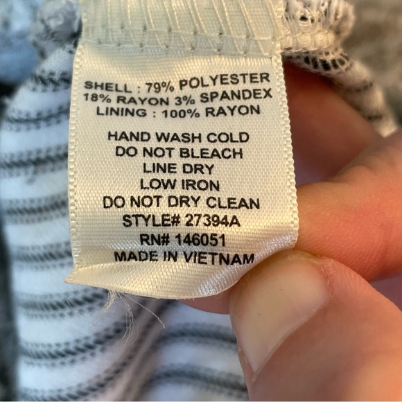 Monteau Preppy Classic Gray Crewneck Roll Tab Layered Sweater Top Blouse - Picture 8 of 8